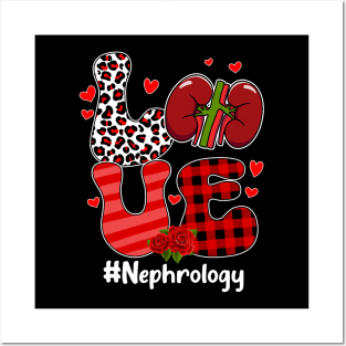 LOVE Nephrology Life Nephrology Nurse Valentine_s Day Posters and Art